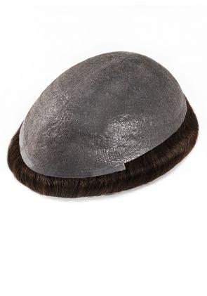 Light SuperSkin-V | Toupet Stock da Uomo V-loop in Pelle Super Sottile 90% densità