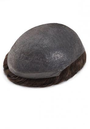 SuperSkin-V | Toupet per Uomo in Pelle Super Sottile 0,06 mm con V-Loop