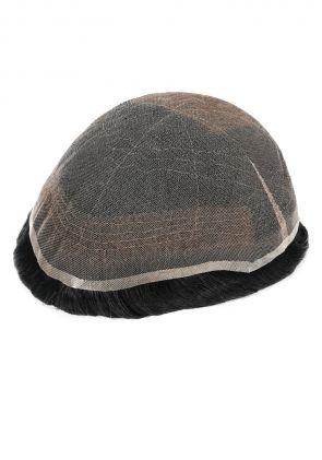 Zyrosen Champion Premium| Protesi per Capelli Antimicrobica Premium, Capelli Remy in Pizzo Francese